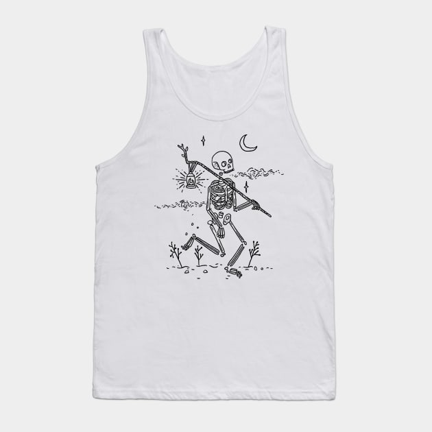 Journey Skeleton Tank Top by neomlei